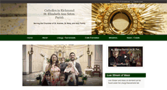 Desktop Screenshot of catholicsinrichmond.org